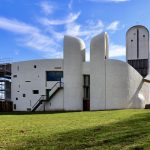 Façade nord de la chapelle restaurée